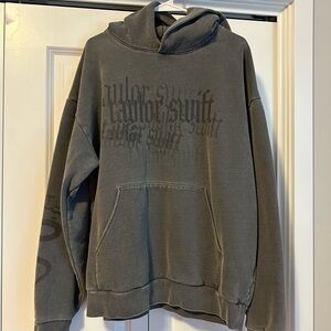 Taylor Swift Reputation Gray Hoodie